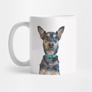 dog vector-my name chochokilo Mug